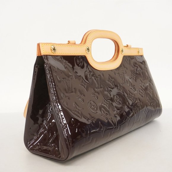 Louis Vuitton Handbag Vernis Roxbury Drive M91995 Amaranth Women's P752346 - Picture 2 of 12